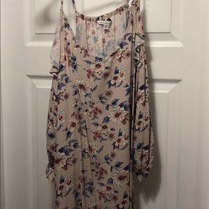 American Eagle Brand cap sleeve floral dress